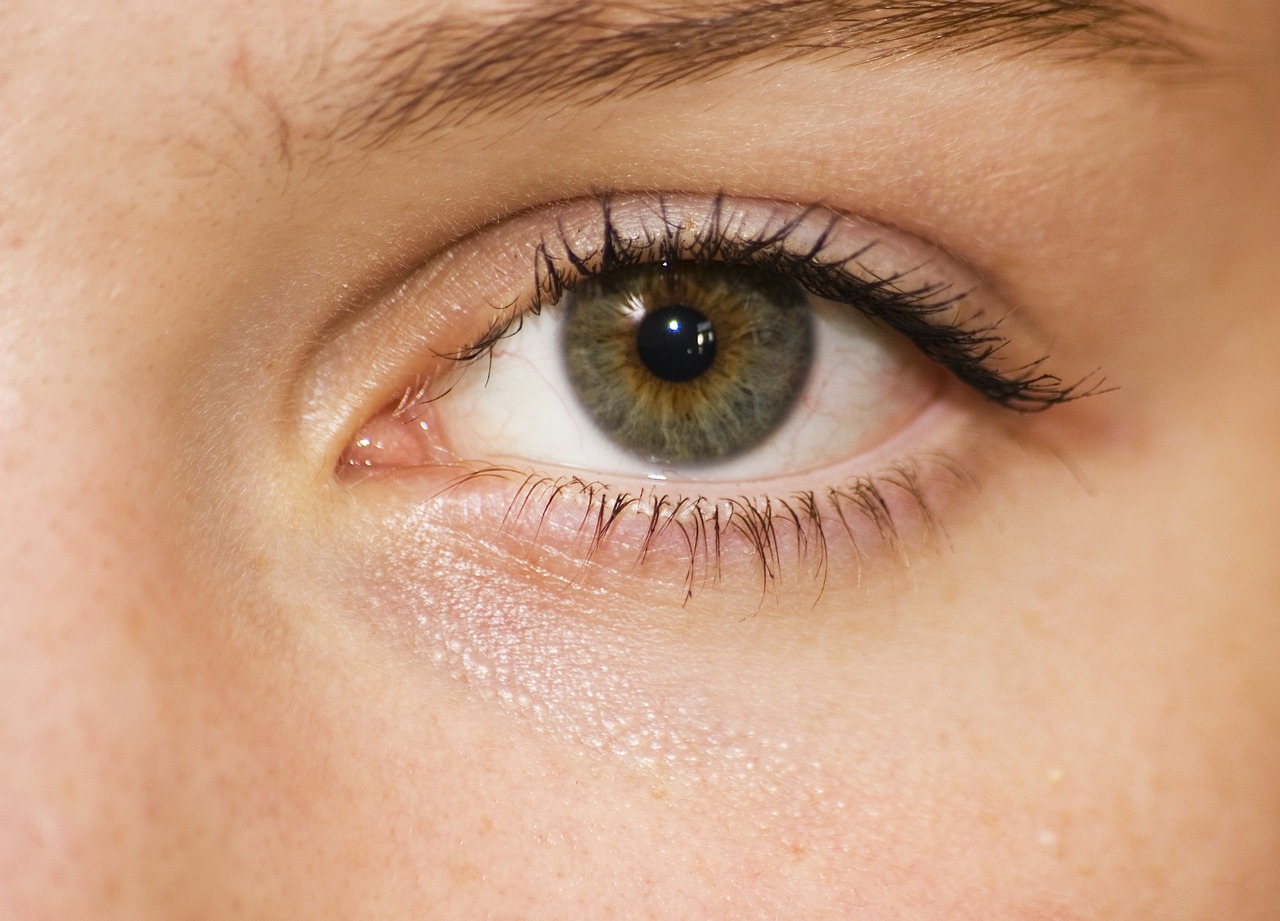 eye, green, girl